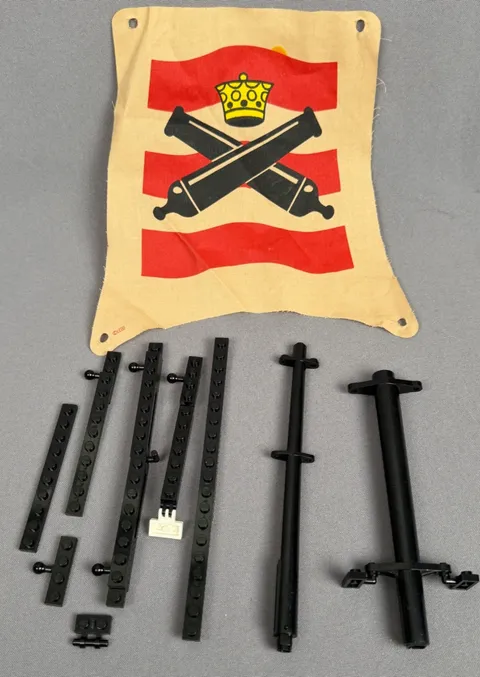 LEGO Pirates Imperial Flagship 6271 Main Sail & Mast - Authentic & Original