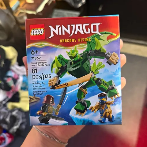 LEGO NINJAGO Dragons Rising Lloyd's Dragon Mech Battle Pack 71862 81pc 6+