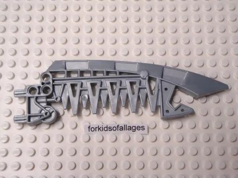 LEGO Bionicle Weapon Brutaka Sword Half 54272 Pearl Light Gray (Jetrax 8492)