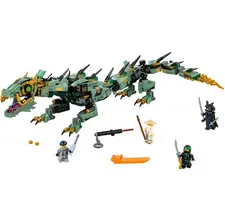 GENERIC 70612 Green Ninja Mech Dragon Complete Set 544 pcs | No Box
