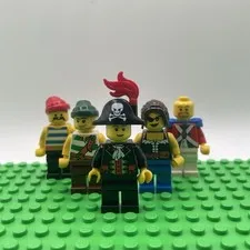 Lego Pirates Minifigure Lot Captain Imperial Soldier Female