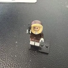LEGO Star Wars Minifigure Han Solo - Parka Dark Brown Hoth Coat sw0709 + Blaster