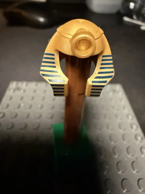 LEGO Metallic Gold Headgear Headdress Mummy x177pb01 For Pharaoh Minifigure 7327