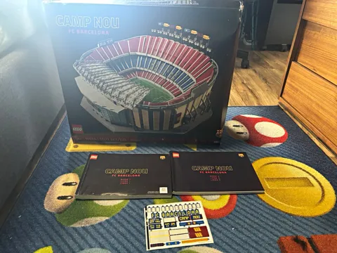 LEGO 10284 Camp Nou FC Barcelona LEGO Icons Football 5509pc Complete Set