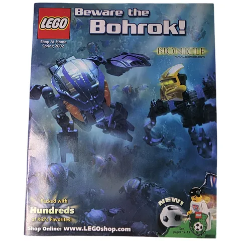 Lego Shop At Home Spring 2002 Magazine Bionicle Harry Potter Star Wars