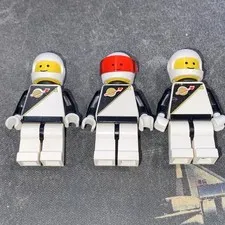 LEGO Minifigure : Space Astronaut : Futuon Space Police (Lot of 3) sp036
