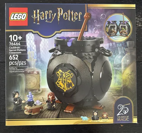 LEGO Harry Potter Cauldron Secret Potions Classroom 76464 652pc Used