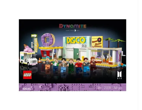 LEGO Ideas 21339 BTS Dynamite K-Pop 749pc 7 Minifigures New Sealed