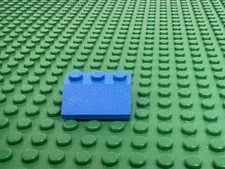 1977 LEGO Blue Slope 45 2x3 Rough Surface ‘Pat Pend’ Sealed 712 371 #3038