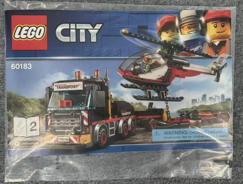 LEGO 60183 City Heavy-Duty Tow Truck Instruction Manual Only OEM Original