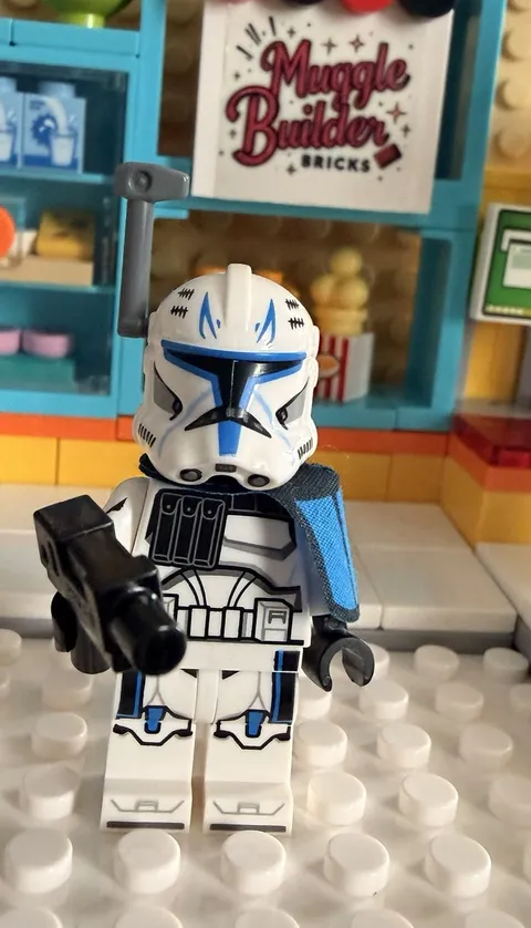 Lego Star Wars Captain Rex Minifigure With Accessory