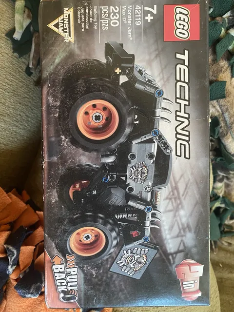 LEGO Technic 42119 Monster Jam Max-D 2-in-1 Pull Back Retired NEW SEALED