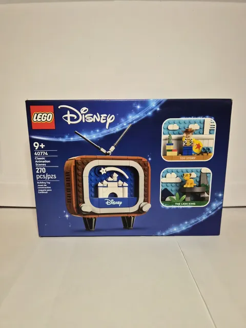LEGO Disney Classic Animation Scenes: Toy Story/Lion King- New & Sealed Set!