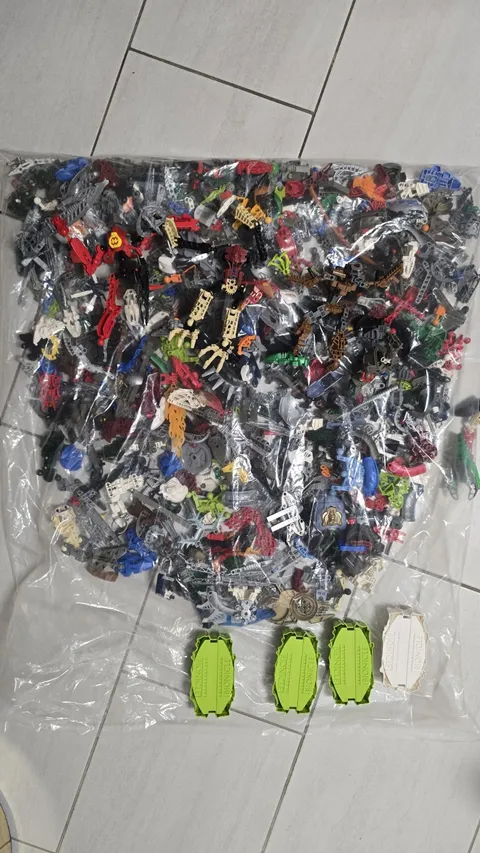 LEGO Bionicle & Hero Factory Bulk Lot 7+ lbs - Parts, Masks, Weapons, Canisters