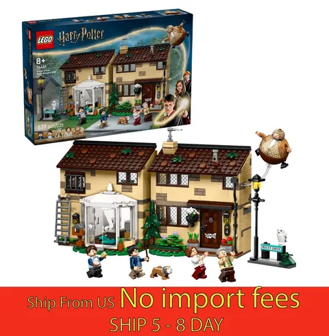 LEGO Harry Potter Privet Drive: Aunt Marge's Visit Book Nook Building Set...(wa)