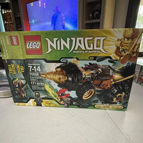 LEGO NINJAGO Cole's Earth Driller 70502 171pcs Complete Set Box Minifig