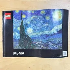 Lego Starry Night Instruction Manual Book Only