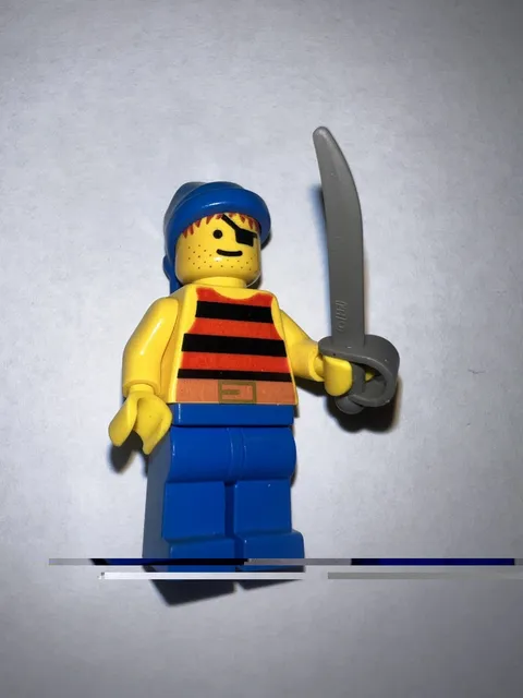 Lego Pirate Minifigure pi028 Pirates 1713 1733 6286 CMF Lot Rare Retired Vintage