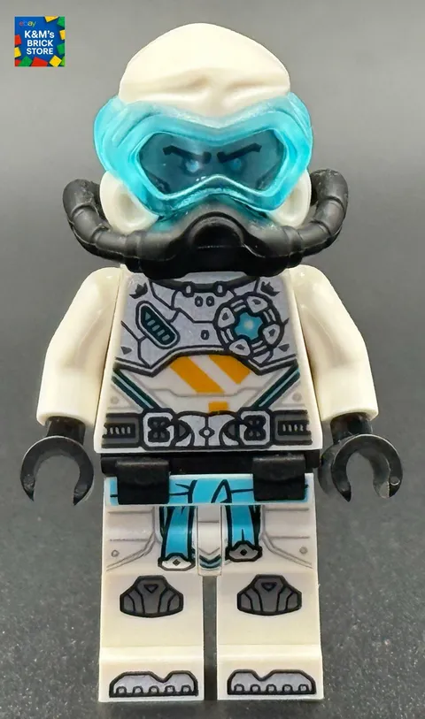 LEGO® Ninjago Zane Minifigure with Scuba Gear Seabound Ninja 71756 71754 njo699