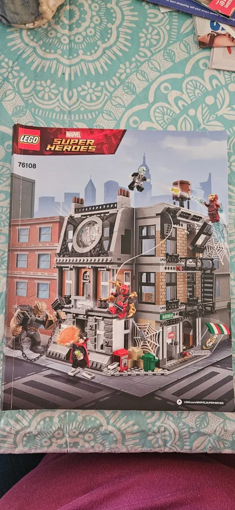 LEGO 76108 Marvel Super Heroes Sanctum Sanctorum Showdown Instruction Manual