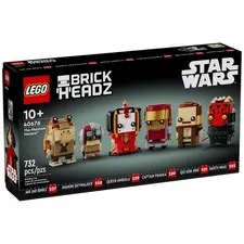 LEGO Star Wars BrickHeadz The Phantom Menace 40676 Darth Maul New Sealed Retired