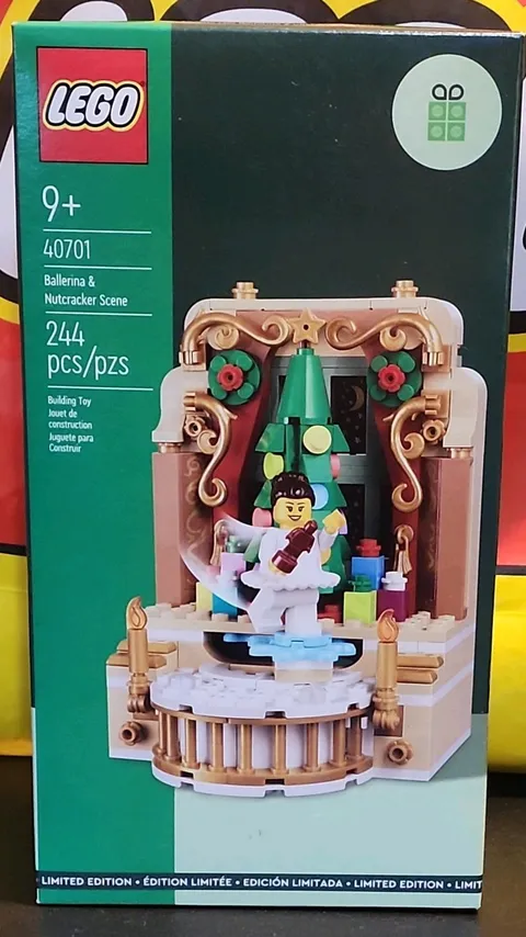 LEGO® 40701 Ballerina & Nutcracker Scene GWP Brand New RETIRED Limited Edition