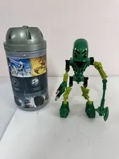 Lego Bionicle 8535 Toa Mata Lewa 100% Complete w/ Canister No Manual
