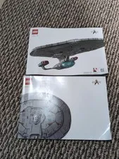 LEGO Star Trek Enterprise 10356 Instruction Manuals Only Set Of 2 