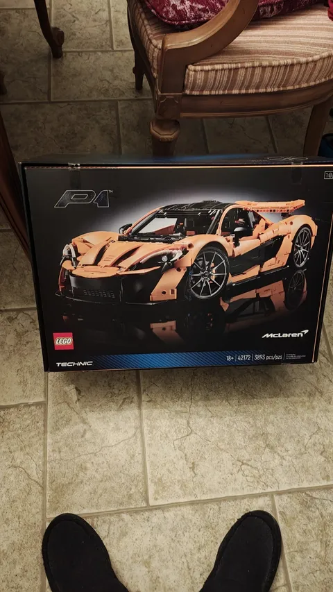 LEGO Technic McLaren P1 42172 EMPTY BOX AND INSTRUCTIONS ONLY.   NO PIECES