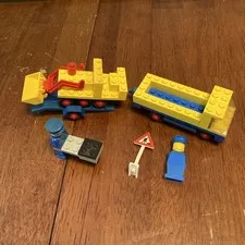 Vintage Lego Legoland Set 692 Road Repair Crew 1976