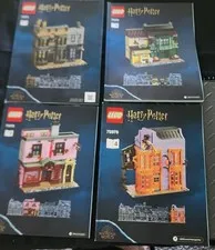 LEGO 75978 Manuals Complete Instructions Set 1-4 Harry Potter Diagon Alley