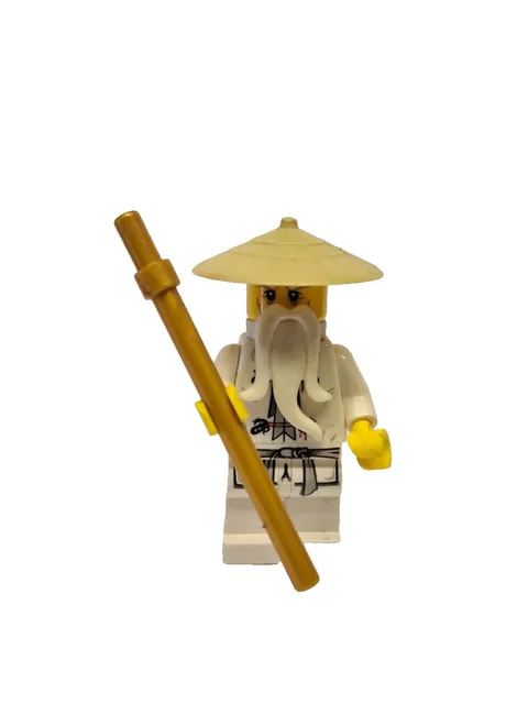 LEGO NINJAGO Minifigure Wu Seinsei from 9446 Rise of the Snakes njo0046