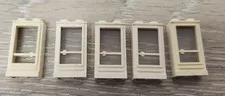 Lego 32bc01 33bc01 White Door 1 x 2 x 3 With Hinge On Left / Right Lot Of 5 READ