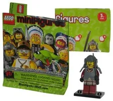 LEGO Series 3 Samurai Warrior (2011) MiniFigure Toy Figure
