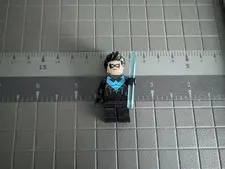 LEGO Batman Blue Nightwing Minifigure From Set 30606 Incomplete Rare 