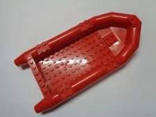 LEGO Boat, Rubber Raft, Large 62812 Red Red