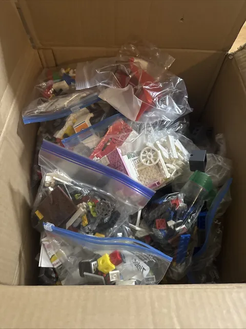 Lego Lot 10 Pounds lbs Random Mixed Pieces Bulk Clean