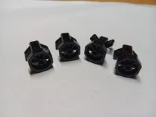 LEGO LOT OF 4 BLACK MINIFIGURE UTENSIL UNDERWATER SCOOTER OCTAGONAL 30092