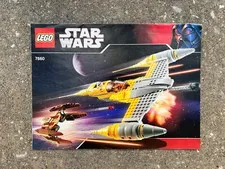 Lego Star Wars Instruction Manual ONLY 7660 Naboo N-1 Starfighter From 2007