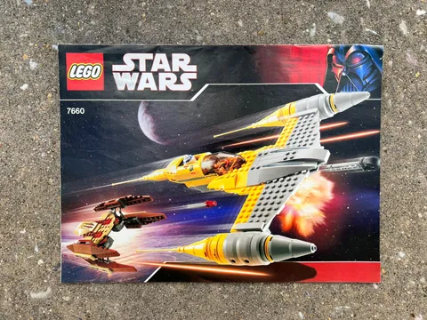 Lego Star Wars Instruction Manual ONLY 7660 Naboo N-1 Starfighter From 2007