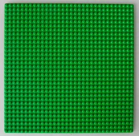 Comme Neuf : Lego Panneau de Construction Vert ! No. 626 ! 25,5 X 25,5 CM