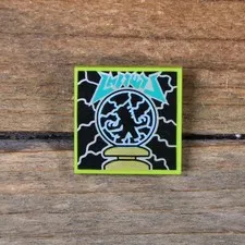 LEGO Vidiyo Tile 2 x 2 BeatBit Album Cover - Werewolf in Plasma Globe 3068pb1620