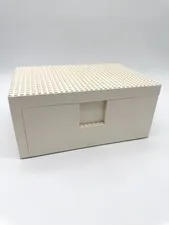 IKEA BYGGLEK Lego Storage Box with Lid White - Medium