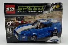 LEGO SPEED CHAMPIONS 75871 FORD MUSTANG GT 185 PCS RETIRED NEW FACTORY SEALED