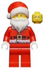 LEGO: Santa Fur Lined Jacket Candy Cane (hol110)