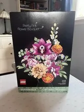 LEGO Botanicals Pretty Pink Flower Bouquet #10342/749 pieces NEW sealed