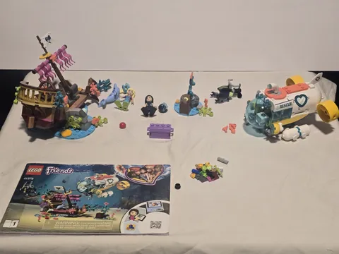 LEGO Friends: Dolphins Rescue Mission (41378) Complete W/instructions No Box
