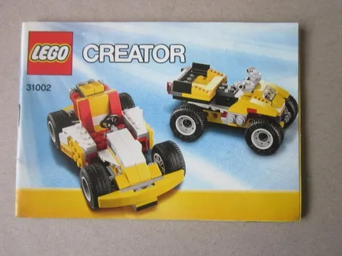 Lego Building Instructions Instruction Creator 31002 Buggies