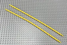 Lego Set of 2 Slide Spiral Poles 32L Yellow 23421