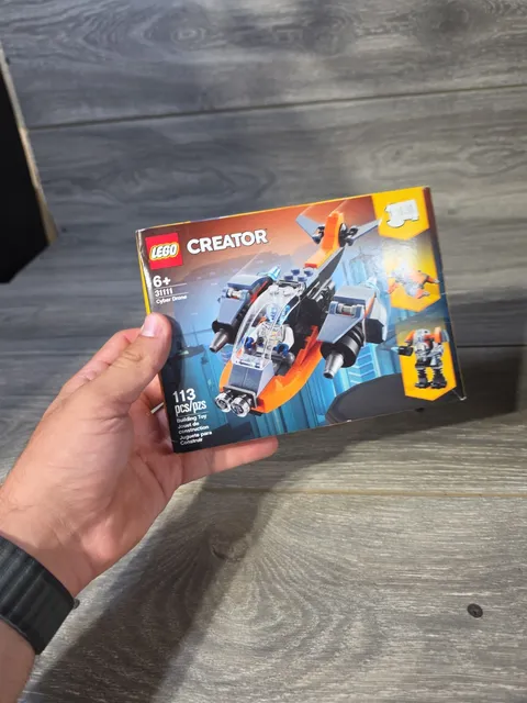 LEGO CREATOR: Cyber Drone (31111) New in Sealed Box Building Toy 6+ 113 Pieces 